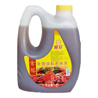 常冠调和香麻油商用1.5l胶瓶