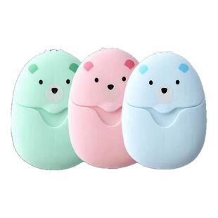 一次性便携香皂片儿童洗手片户外旅行香皂纸随身携带小巧肥皂片