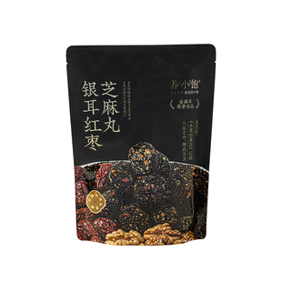 金燕耳银耳红枣芝麻丸独立包装无蔗糖孕妇健康养生休闲零食旗舰店