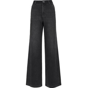 Vero Moda牛仔裤2026春季新款含棉水洗阔腿裤时髦百搭326132024