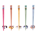 康巴赫果冰纷合金筷子套装 家用防滑耐高温高档礼