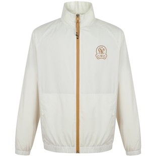 CNC男装奥莱logo刺绣休闲立领夹克男款2025春夏新款拉链开衫外套