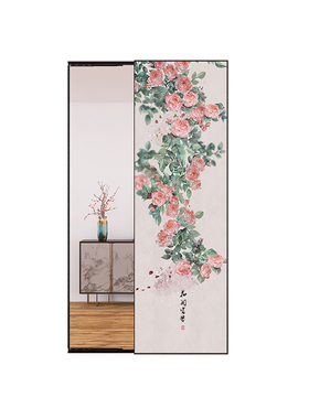 玄关卧室装饰画镜子画
