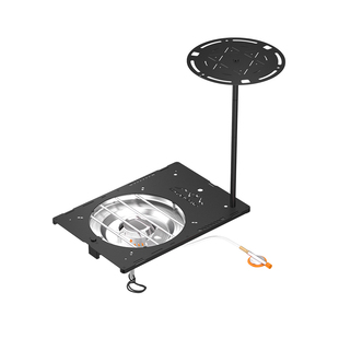 电策 igt燃气炉下沉式户外煮茶露营一单元猛火炉防风卡式炉带盖板