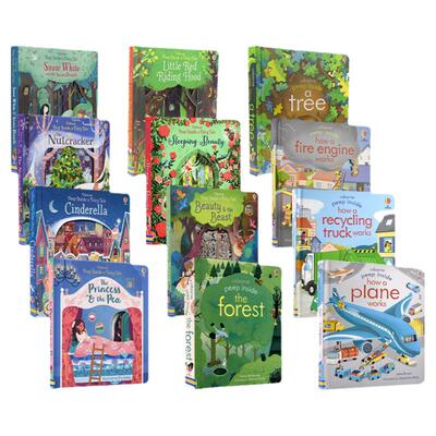Usborne偷偷看系列翻翻书
