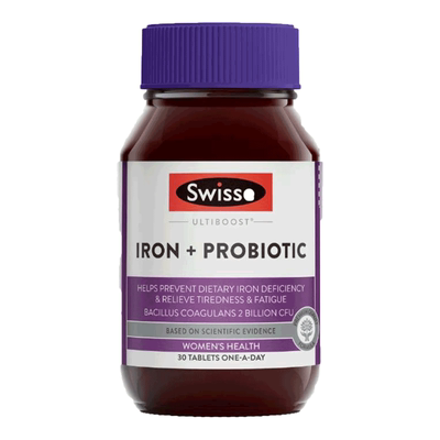 【铁+维生素c】Swisse强补铁组合