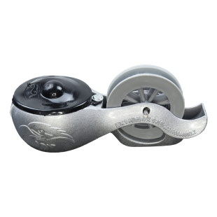 亨硕铝合金墨斗工地放线专用划线器水电木工一人弹线神器手摇墨斗