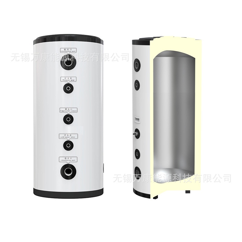 80.100厂家直供两联供缓冲水箱空气能水箱地暖空调水箱不锈钢水箱