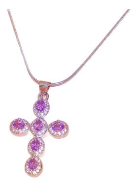 圣洁维纳斯~ 多色十字架元素辣妹美式项链