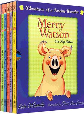 纽伯瑞儿童文学奖三届得主作家Kate DiCamillo小猪梅西Mercy Watson抓小偷飞车脱险记英文原版傻狗温迪克浪漫鼠德佩罗Good Rosie