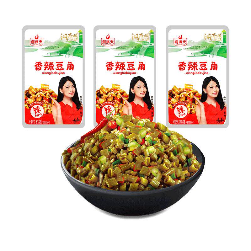 小包装湖南香辣酸豆角