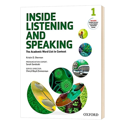 牛津学术听说系列1级教材 英文原版 Inside Listening and Speaking Level One Student Book 英文版 进口原版英语书籍 OUP Oxford
