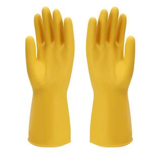 加厚橡胶牛筋乳胶手套劳保工作耐磨防水防滑胶皮塑胶洗碗耐用家务