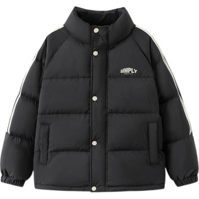 巴拉巴拉中长款加厚儿童羽绒服潮