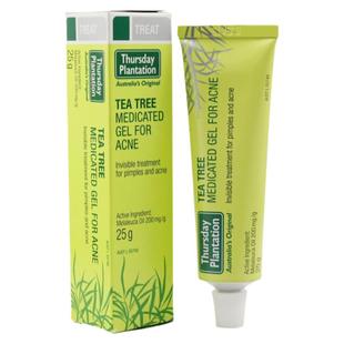 澳大利亚进口星期四农庄茶树去痘凝胶膏霜粉刺催熟痘痘不留痕25g