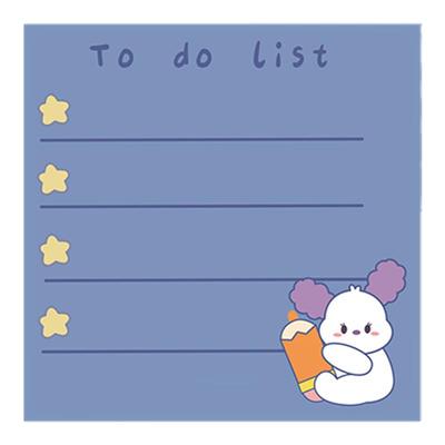 网红韩版少女卡通可爱日系便利贴