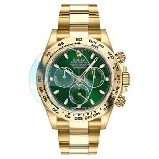 贴坏包赔]专用于劳力士绿金迪M116508手表钢化膜表扣贴膜后膜保护膜表膜侧面表耳表圈定制表带膜