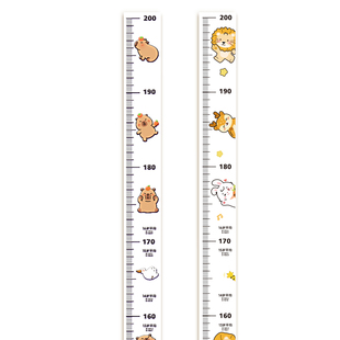 可移除不伤墙身高测量墙贴儿童宝宝量身高尺身高贴神器精准透明