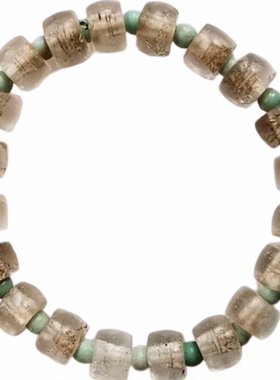 10725两千年老水晶手串男女礼品古珠水晶手串高古水晶千年收藏