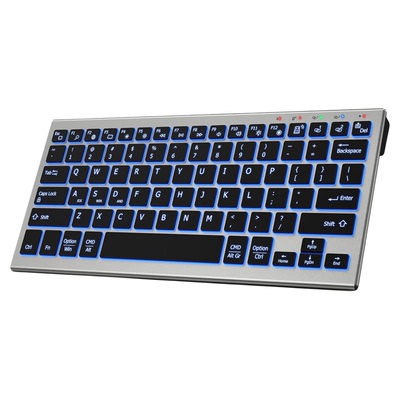 无线蓝牙键盘鼠标套装静音可充电背光调节电脑办公人体工程学键盘