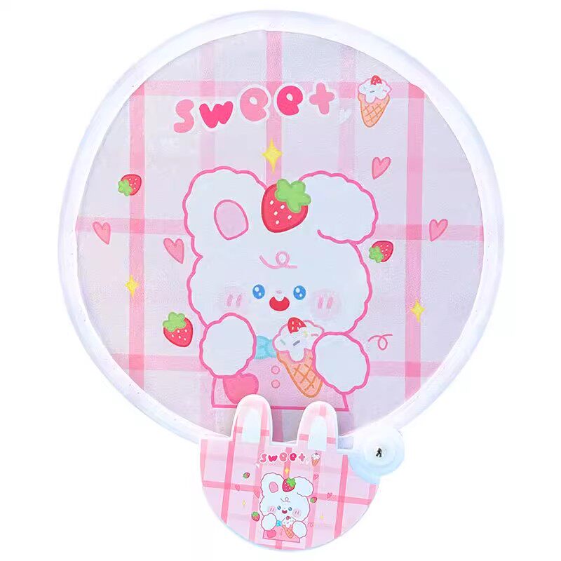 可爱折叠团扇便携小扇子