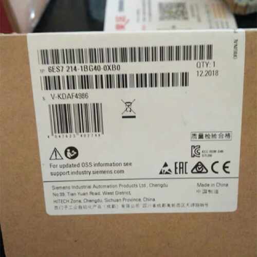 议价6ES7214-1BG40-0XB0西门子1200CPU模块6ES7 214-1BG40-0XB0