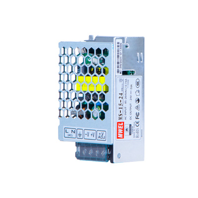 mwel明伟小体积MS-15W25W35W开关电源220转5V12V24V转换变压器3A