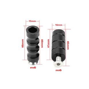 小脚蹬 M8螺丝 小踩杆 摩托车挂档杆头刹车头升高脚踏杆配件