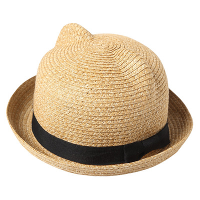 伊米伦时尚男童女童6岁潮款草帽