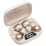 Q75蓝牙耳机2025新款无线耳夹式超长续航睡眠降噪入耳式气骨传导