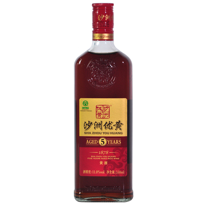 1878沙洲优黄五年陈半干型黄酒