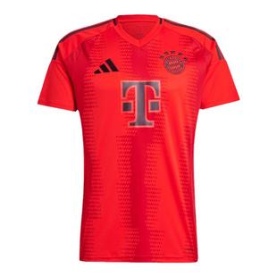 酷锐足球阿迪达斯24-25赛季拜仁主场球迷版足球短袖球衣IT8511