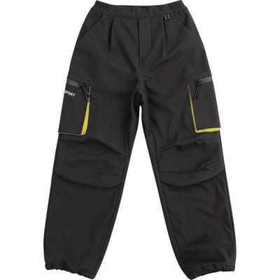 纯一良品防风抓绒耐磨登山工装裤