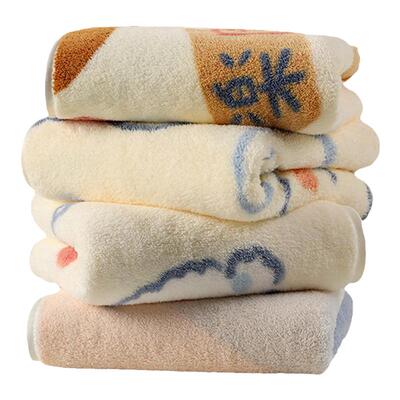 洁丽雅卡通毛巾洗脸洗澡干发