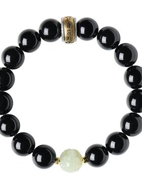 黑曜石生肖转运本命年礼物手链