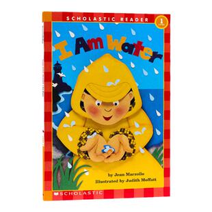 进口英文原版正版 I Am Water 我是水 Scholastic Reader L1 学乐分级科普阅读绘本图画书 儿童英语科普读物 廖彩杏书单