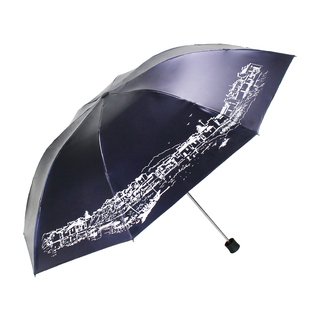 天堂伞超轻便携小巧三折叠加大号双人男女学生上学专用两用晴雨伞