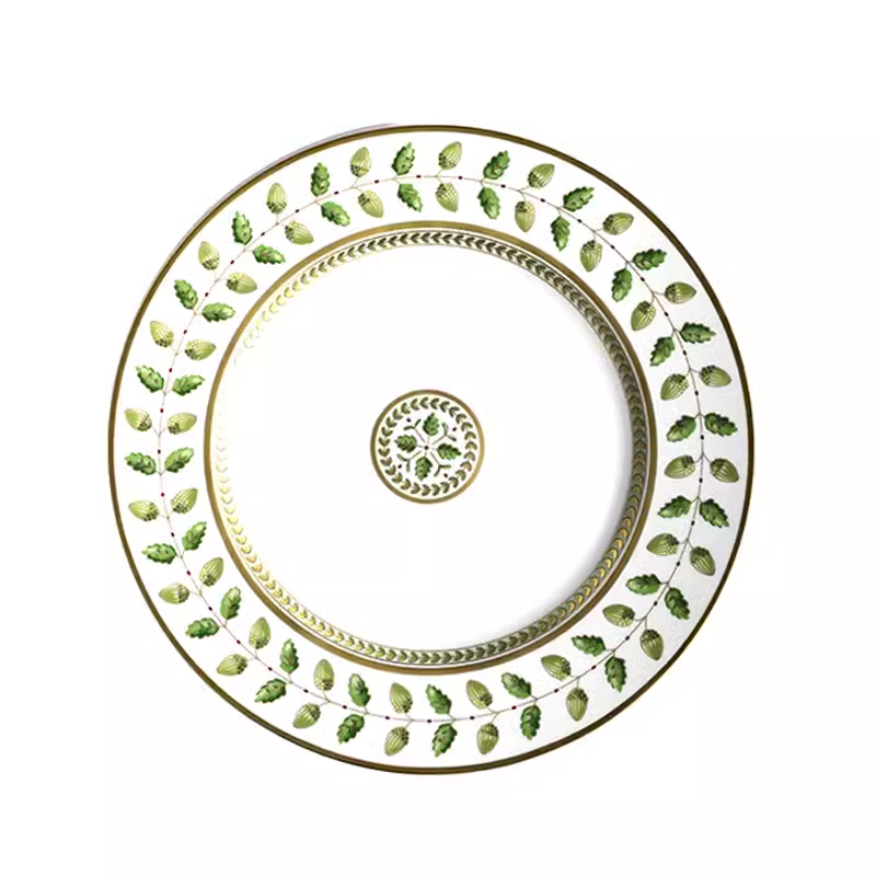 Bernardaud/柏图平盘骨瓷圆形
