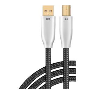 开博尔单晶铜镀银USB解码线A转B C转B/C发烧hifi音频线解码器连接