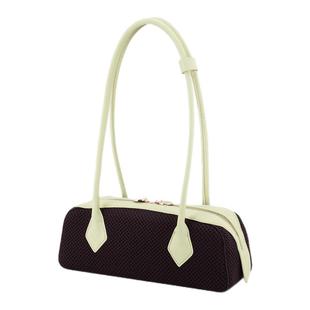 JCDAMO 2025新款飞织miu系保龄球包时尚减龄通勤手拎包女