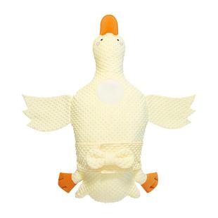 霍格Hoag大白鹅婴儿排气枕防胀气肠绞痛新生用品宝宝安抚趴睡神器