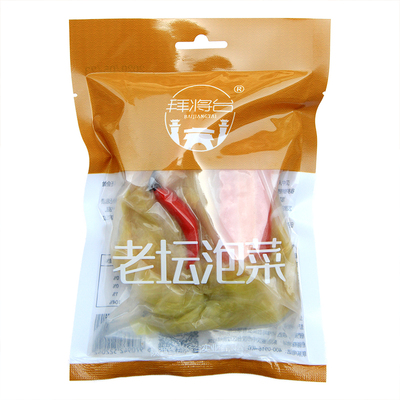 汉中老坛母水腌制袋装泡菜250克