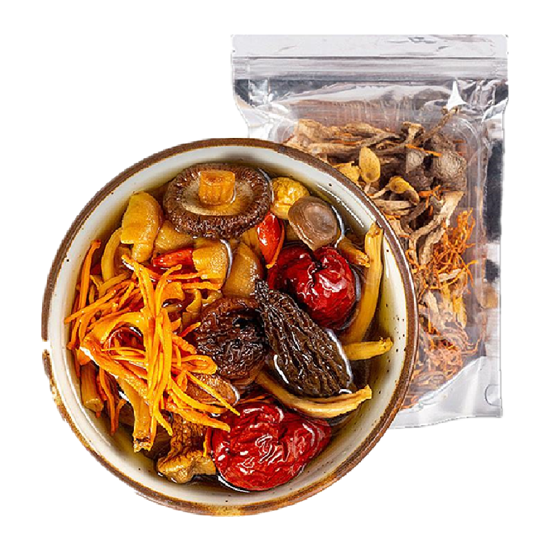 顺丰发货菌菇包松茸菌菇汤料包炖鸡煲汤食材山珍羊肚菌类干货材料