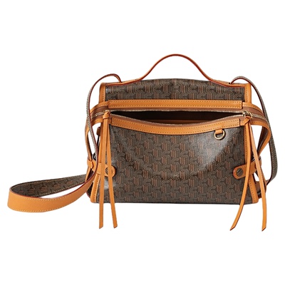 Cuisee/崔氏新款笑脸包老花旅行包手提大容量无性别通勤斜跨包包