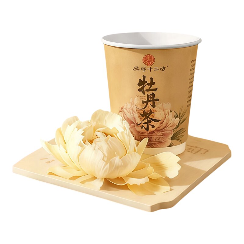 盛唐十二坊牡丹茶景区同款伴手礼