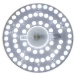 led吸顶灯芯改装替换灯板灯片灯盘圆形透镜模组磁吸u型节能灯光源