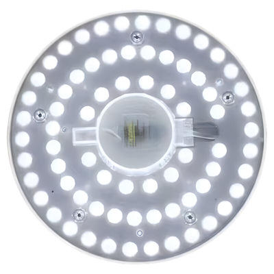 led吸顶灯芯改装替换灯板灯片灯盘圆形透镜模组磁吸u型节能灯光源