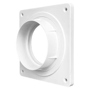 新风铝箔复合软管道方变圆法兰分风箱接口风口移动空调排风管接头