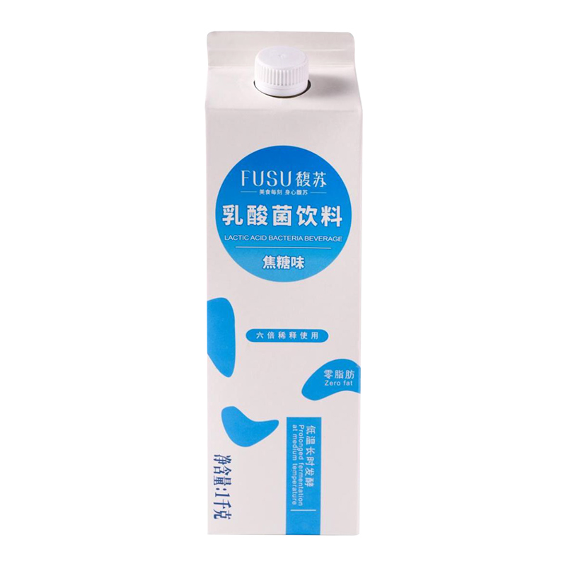 馥苏焦糖味乳酸菌浓缩益生菌益菌多优格乳浓浆奶茶店专用商用整箱
