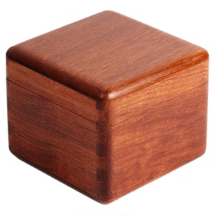 红木首饰盒实木复古精致珍藏木盒木质珠宝耳钉婚嫁五金手饰收纳盒